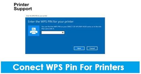 Wps Pin On Hp Printer