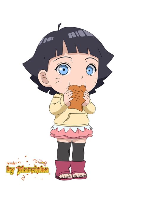 Chibi Himawari By Marcinha20 Anime Chibi Personagens Chibi Naruto