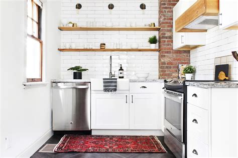 For me designing a kitchen layout is kind of like the chicken or the egg scenario. The Little Living Blog: The Chesterfield Cottage (1,000 Sq Ft)