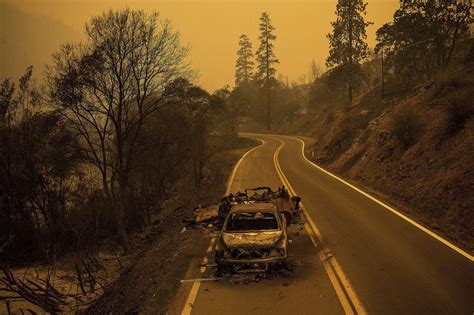 Two Bodies Found In Burned Vehicle In California Wildfire Zone The