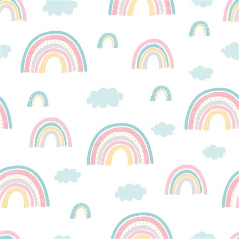 √画像をダウンロード Rainbow Wallpaper 214012 Rainbow Wallpaper Pastel