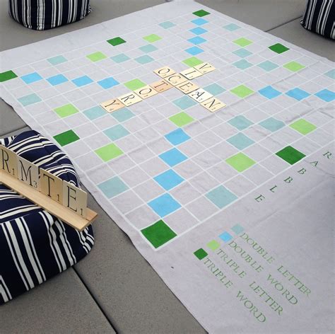 Kim Grant Ink And Such Backyard Scrabble Game Diy