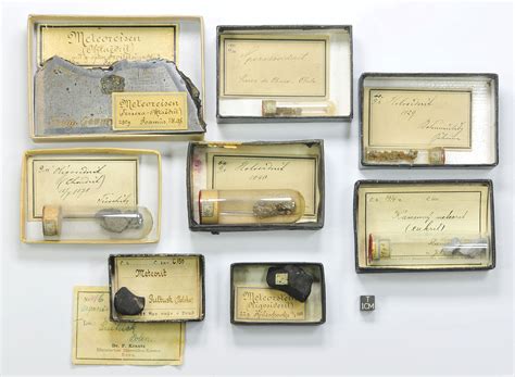 Historical And Museum Provenance Meteorites Collection Collecting