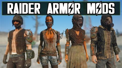 Awesome New Raider Armor Mods Fallout 4 Youtube