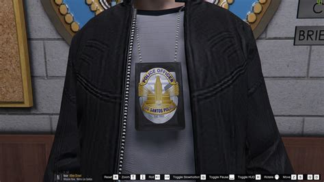 Los Santos Police Badge Jacksos