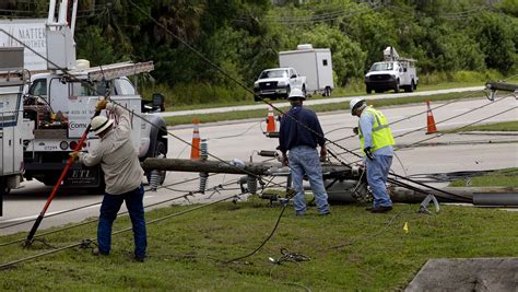 Damaged Utility Poles Cause Comcast Outage