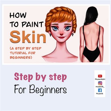 How To Paint Skin A Step By Step Tutorial For Beginners Digital