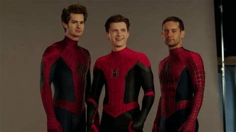 X Tom Holland Andrew Garfield And Tobey Maguire Peter Parker