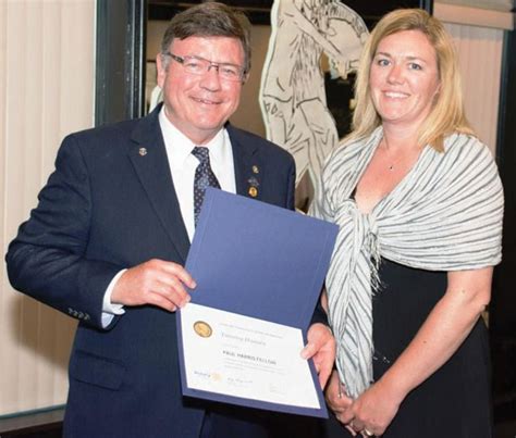 Tammy Hansen Gets Award As Ladner Rotarian Of Year Delta Optimist