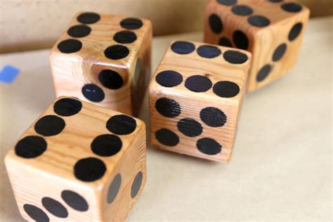 Easy Yard Dice 7 Steps With Pictures Instructables