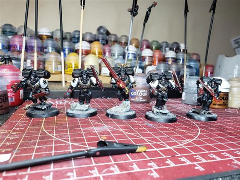 First Assault Squad Completed Rblacktemplars
