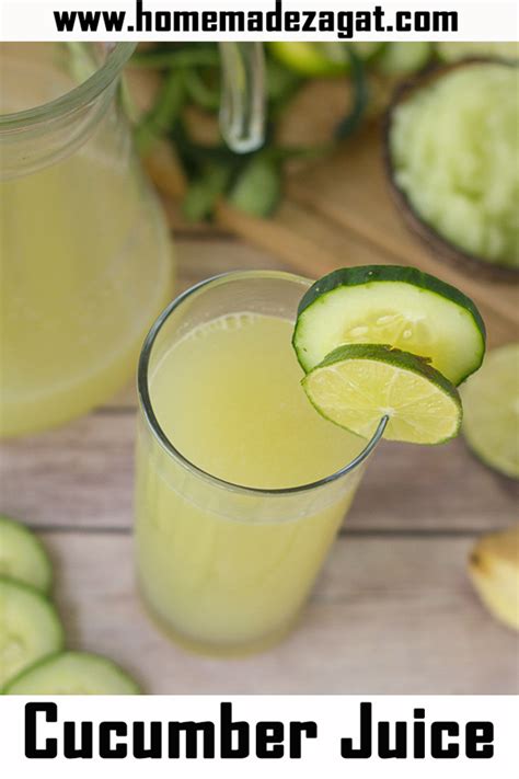 Refreshing Cucumber Juice