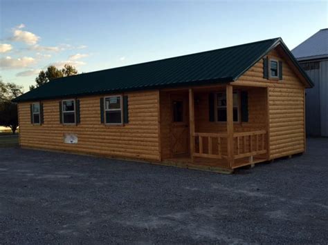 Pre Built Deer Run Cabins Quality Amish Built Cabins Amish House