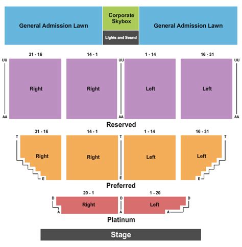 Ravinia Pavilion Seating Chart Two Birds Home