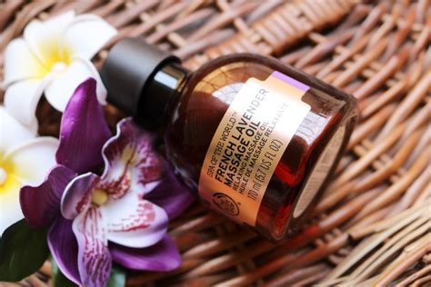 The Body Shop Spa Of The World French Lavender Massage Oil Review Pout Pretty