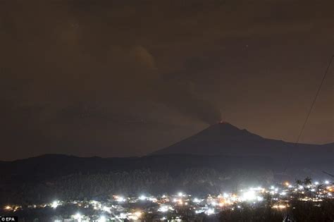 Mexican Volcano Eruption Forces Puebla International Airport To Close