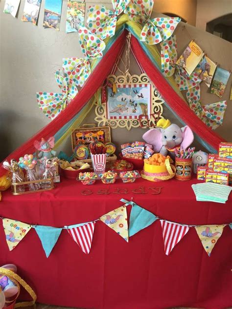 Dumbo Circus Birthday Party Ideas Photo 15 Of 21 Catch My Party