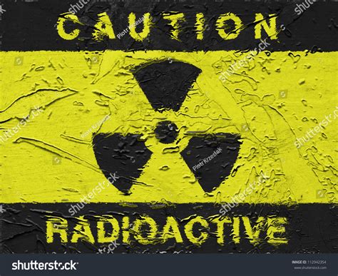 Radioactive Symbol Background Stock Photo 112942354 Shutterstock
