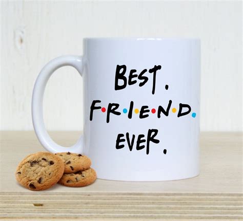 Best Friend Ever Mugs Tea Cup Porcelain Coffee Mug Ceramic Cups Novelty