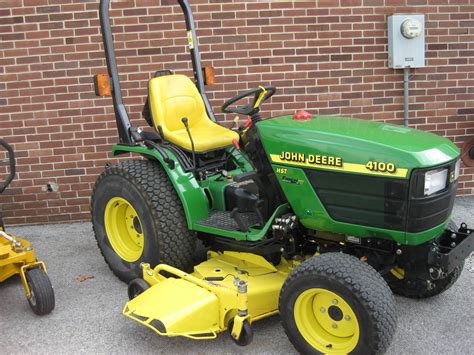 Mid Pto Shaft Tractor Compact Utility John Deere 4100 Tractor All In