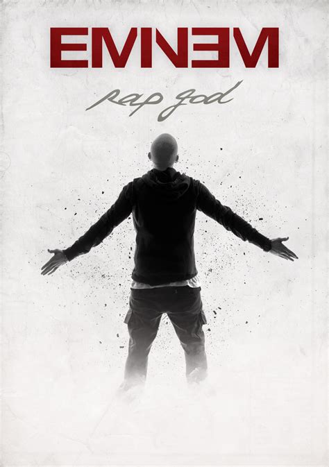 Eminem Rap God Poster Full Hd By Nitrorex On Deviantart