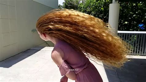 Stephanie Redhead Rapunzel Beach Yoga Sexiesthair