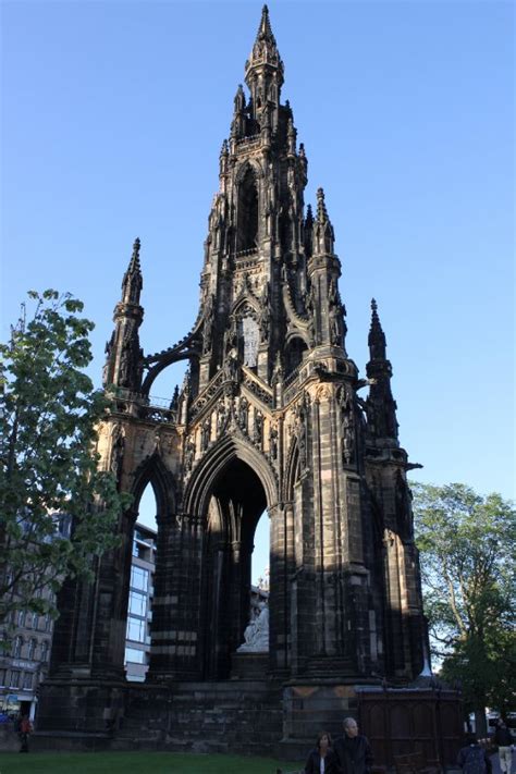 Sir Walter Scott Monument City Of Edinburgh United Kingdom