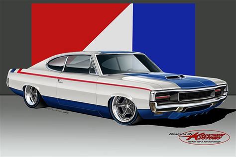 '72 AMC Marlin Machine | Concept car design, Custom cars, Concept car
