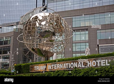 Globe Sculpture By Brandell Outside Trump International Hotel Columbus