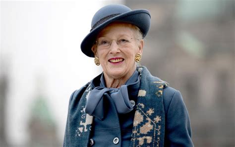 Dronning Margrethe Ii Av Danmark Abdiserer 14 Januar