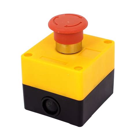 Waterproof Twist To Reset Emergency Stop Push Button Switch 660v 10a