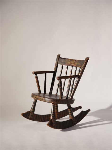 Child's Painted Windsor Rocker - Liverant Antiques