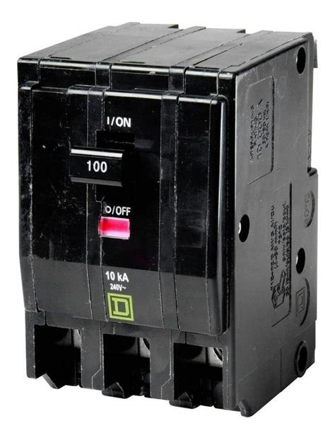 Interruptor Termomagnético 3p 100 Amp Square D Qo3100 | Envío gratis