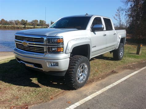 Lifted Silver Lifted Chevrolet Silverado Truck Chevrolet Lifted