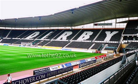 I suspect we all know that derby were one of the 12 founding members of the football league but did you know that derby conceded the first ever goal in league history away at bolton (you can boast about that wherever you go !). Football League Ground Guide - Derby County FC - Pride Park