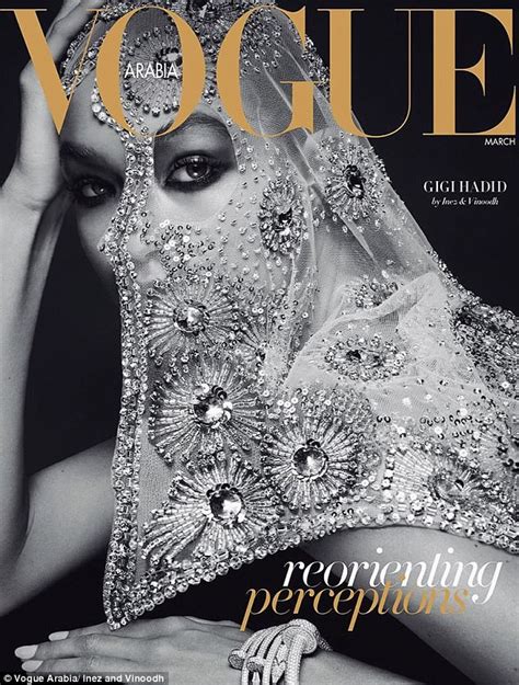 Gigi Hadid Is Criticised Over Vogue Arabia Cover Shoot