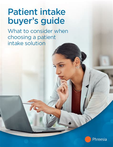 Patient Intake Software Buyers Guide Phreesia