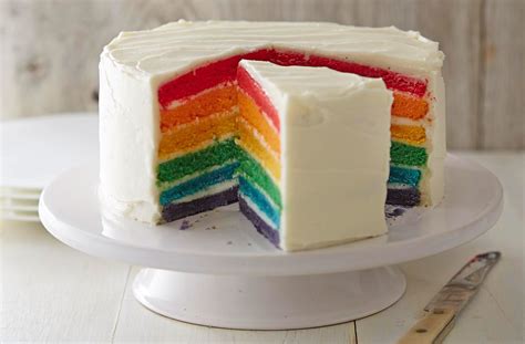 Shop in store or online. Rainbow cake | Tesco Real Food