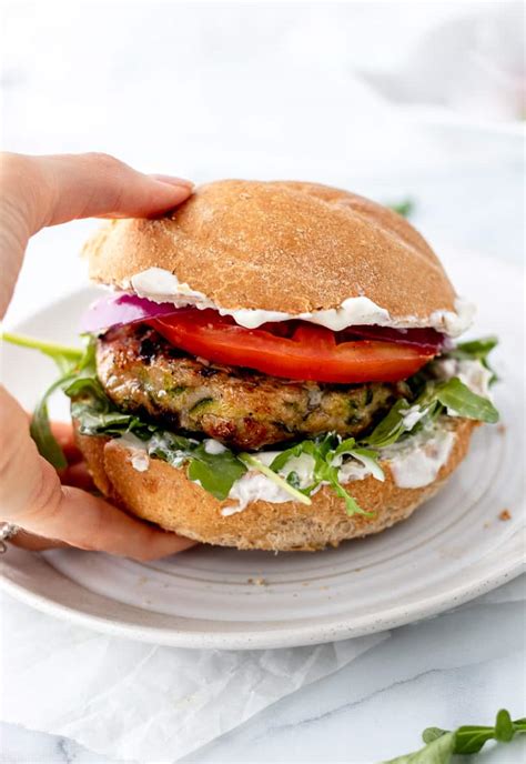 Zucchini Turkey Burgers Haute Healthy Living