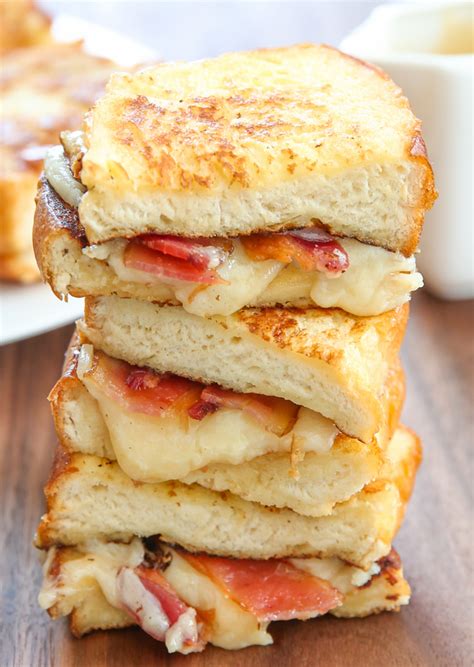 French Toast Grilled Cheese Sandwich Kirbies Cravings