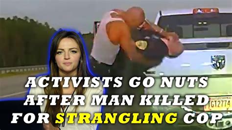 Cop Strangled Activists Blame Him After Shooting In Self Defense Youtube