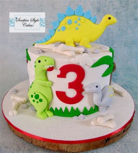 Dinosaur birthday cakeedsg personalised birthday cake topper | custom dinosaur cake topper for boy with any name unimall 4pcs dinosaur cake toppers dinosaur cake decorations dinosaur figures set for dinosauunique. 27+ Beautiful Image of Birthday Cakes Kids (With images ...