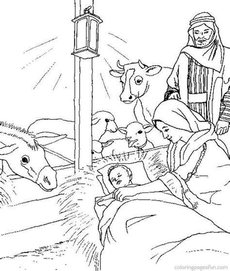 Bible Coloring Pages For Kids Christmas Clip Art Library