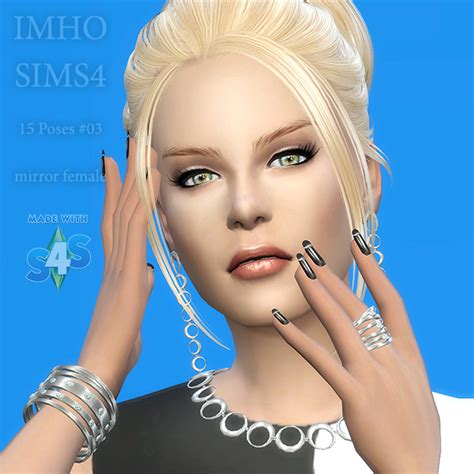 Imho Sims 16 Poses 03 Ts4 Female By Imho