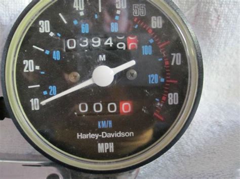 Purchase 1979 Harley Davidson Ironhead Sportster Speedometer And Tach