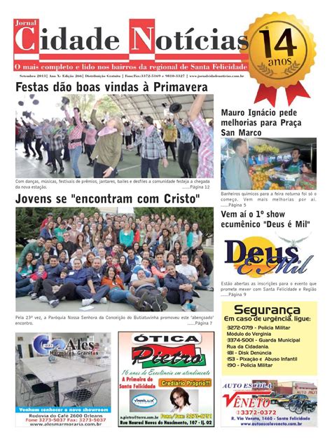 Cidade Notícias Edição 266 By Jornal Cidade Noticias Issuu