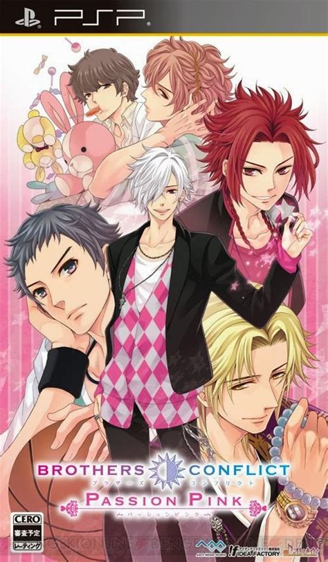 Otome World Brothers Conflict Passion Pink Overview