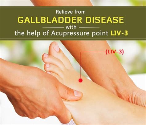 Acupressure Point To Get Relief From Gallbladder Diseases Acupressure