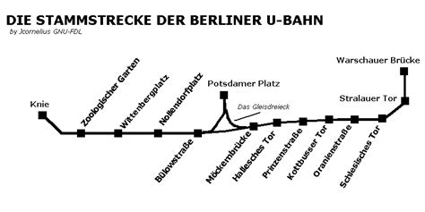 The metro line u2 travels between the stations ruhleben in berlin's western part and pankow in the during its journey the u2 passes through the city center. U2 (Berlijn) - Wikipedia