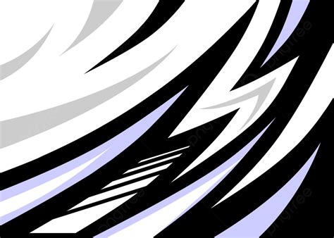 Abstract Racing Background Stripes With Powder Blue Black White And
